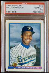 Willie Randolph #46 Baseball Cards 1991 Bowman Prices