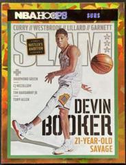 Devin Booker [Green Ice] Basketball Cards 2021 Panini Hoops SLAM Prices