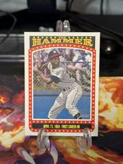 Hank Aaron #TH-2 Baseball Cards 2023 Topps Heritage The Hammer Prices