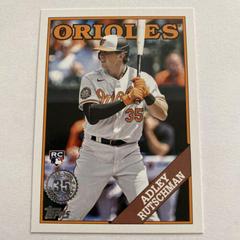 Adley Rutschman Baseball Cards 2023 Topps Silver Pack 1988 35th Anniversary Prices