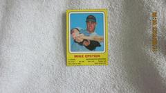 Mike Epstein [Hand Cut] Baseball Cards 1969 Transogram Prices