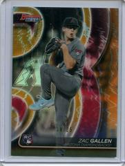 Zac Gallen [Orange Refractor] #35 Baseball Cards 2020 Bowman's Best Prices