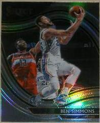 Ben Simmons [Silver Prizm] #249 Basketball Cards 2020 Panini Select Prices