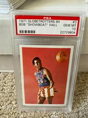 Bob 'Showboat' Hall #3 Basketball Cards 1971 Globetrotters 84 Prices