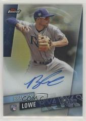 Brandon Lowe #FA-BL Baseball Cards 2019 Topps Finest Autographs Prices