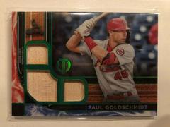 Paul Goldschmidt [Green] #TTR-PG Baseball Cards 2022 Topps Tribute Triple Relics Prices