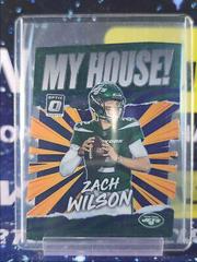 Zach Wilson [Purple Stars] #MH-2 Football Cards 2021 Panini Donruss Optic My House Prices