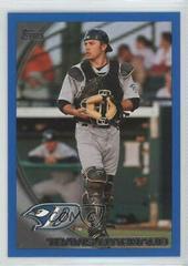 Travis D'Arnaud [Blue] #346 Baseball Cards 2010 Topps Pro Debut Prices