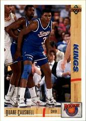 Duane Causwell Basketball Cards 1991 Upper Deck Rookie Standouts Prices