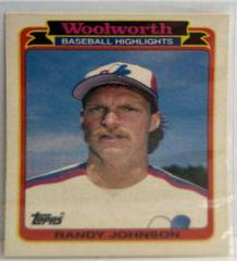 Randy Johnson Baseball Cards 1989 Topps Woolworth Baseball Highlights Prices