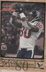 Andre Johnson [Black] #67 Football Cards 2004 Fleer Sweet Sigs Prices