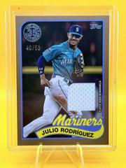 Julio Rodriguez [Gold] #89BR-JR Baseball Cards 2024 Topps 1989 Relic Prices