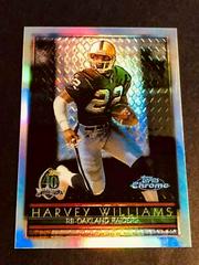 Harvey Williams [Refractor] #19 Football Cards 1996 Topps Chrome Prices