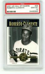 Roberto Clemente Baseball Cards 2001 Upper Deck Hall of Famers Prices