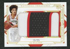CJ Elleby [Patch Autograph Gold] Basketball Cards 2020 Panini National Treasures Prices