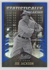 Joe Jackson [Spectrum Blue] Baseball Cards 2022 Panini Absolute Statistically Speaking Prices