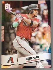 Ketel Marte [Black Foil] #45 Baseball Cards 2024 Topps Big League Baseball Prices