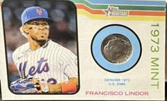 Francisco Lindor [Dime] Baseball Cards 2022 Topps Heritage 1973 Mint Prices
