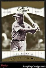 Lou Gehrig Baseball Cards 2001 Donruss Classics Prices