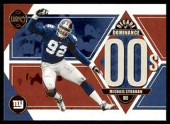 Michael Strahan #DD-12 Football Cards 2022 Panini Legacy Decade of Dominance Prices
