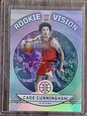 Cade Cunningham Basketball Cards 2021 Panini Illusions Rookie Vision Prices