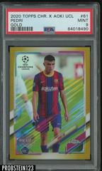 Pedri [Gold] Soccer Cards 2020 Topps Chrome UEFA Champions League Prices