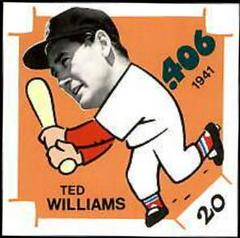 Ted Williams Baseball Cards 1980 Laughlin 300/400/500 Prices