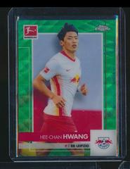 Hee chan Hwang [Green Wave Refractor] Soccer Cards 2020 Topps Chrome Bundesliga Prices
