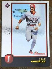 Juan Gonzalez #66 Baseball Cards 1998 Bowman Chrome International Prices