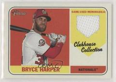 Bryce Harper [High Number] Baseball Cards 2018 Topps Heritage Clubhouse Collection Relics Prices