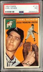 Carl Scheib Baseball Cards 1954 Topps Prices