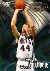 Keith Van Horn #15Z Basketball Cards 1997 Fleer Zone Prices
