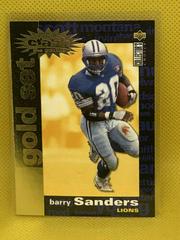 Barry Sanders [Gold] #C14 Football Cards 1995 Collector's Choice Crash the Game Prices