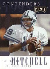 Scott Mitchell #19 Football Cards 1995 Playoff Contenders Prices