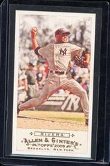 Mariano Rivera [Mini Black] Baseball Cards 2009 Topps Allen & Ginter Prices