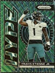 Travis Etienne Jr. [Green Wave] #H-12 Football Cards 2023 Panini Prizm Hype Prices