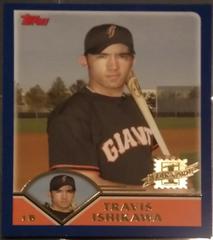 Travis Ishikawa [Gold] #T246 Baseball Cards 2003 Topps Traded Prices