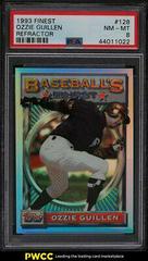 Ozzie Guillen [Refractor] #128 Baseball Cards 1993 Finest Prices