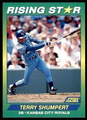 Terry Shumpert #44 Baseball Cards 1992 Score Rising Stars Prices