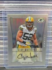 Clay Matthews [Autograph Prizm] #72 Football Cards 2012 Panini Prizm Prices