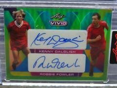 Kenny Dalglish , Robbie Fowler [Green] Soccer Cards 2022 Leaf Vivid Dual Autographs Prices