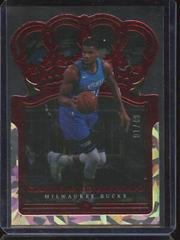 Giannis Antetokounmpo [Crystal Red] #4 Basketball Cards 2021 Panini Crown Royale Prices