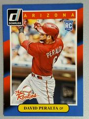 David Peralta #93 Baseball Cards 2014 Donruss the Rookies Prices