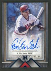 Carlton Fisk [Sapphire] Baseball Cards 2023 Topps Museum Collection Archival Autographs Prices