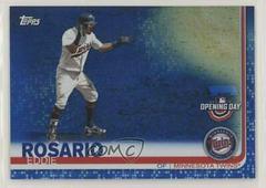 Eddie Rosario [Blue Foil] #142 Baseball Cards 2019 Topps Opening Day Prices