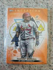 Yadier Molina [Orange] #83 Baseball Cards 2022 Topps Inception Prices