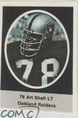 Art Shell Football Cards 1972 Sunoco Stamps Prices