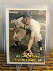 Pee Wee Reese Baseball Cards 1957 Topps Prices