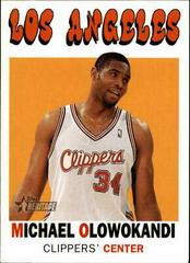 Michael Olowokandi #69 Basketball Cards 2000 Topps Heritage Prices