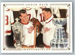 Gordie Howe [Red] #85 Hockey Cards 2008 Upper Deck Masterpieces Prices